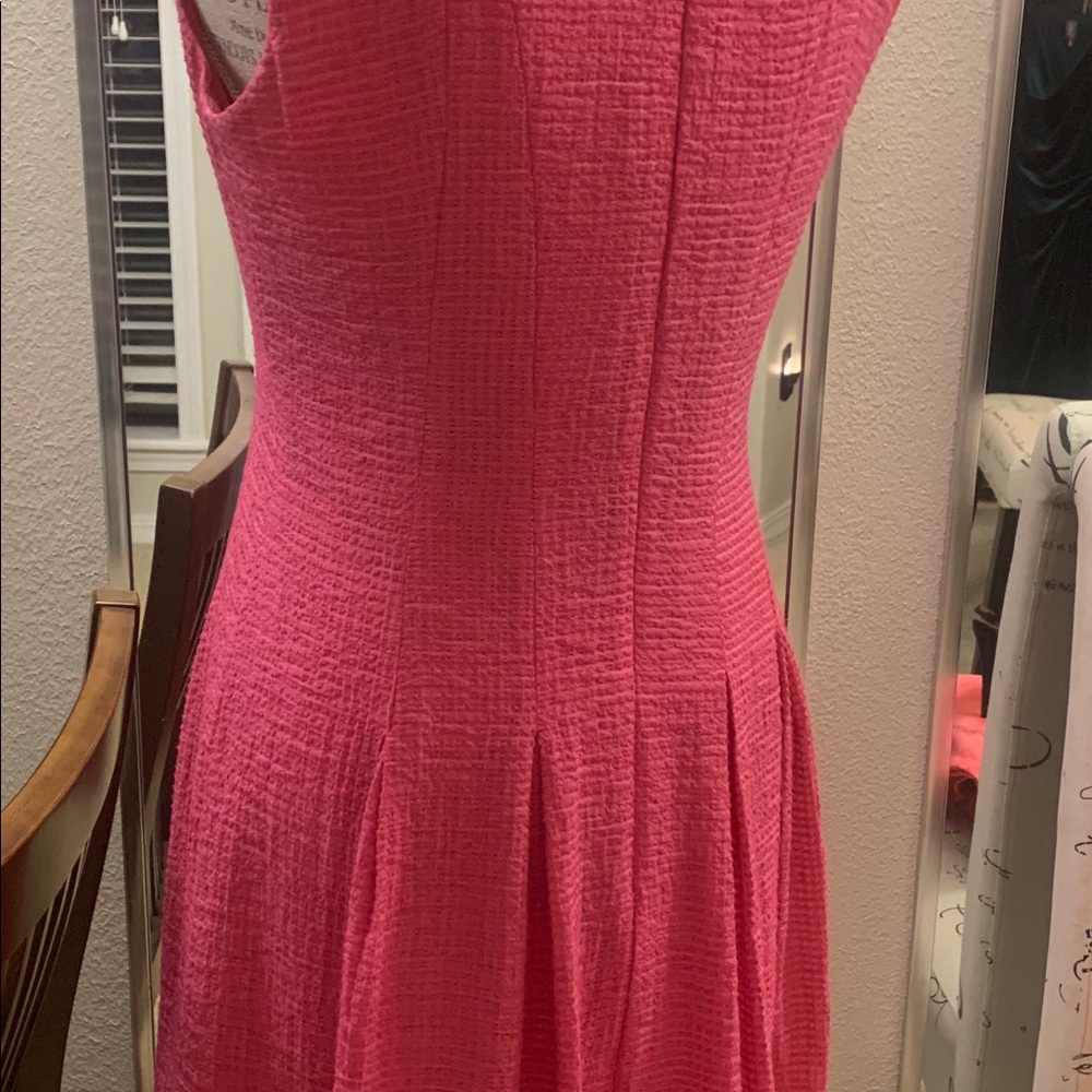 Anne Klein pink silk dress